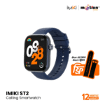 IMIKI ST2 1.96" BT Calling Smartwatch - Black