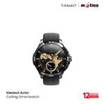 Kieslect Actor 1.6" AMOLED Display & 5ATM Waterproof BT Calling Smart Watch with GPS- Black