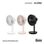 Solove F5 Smart Desktop Fan With 4000mAh Battery - Black