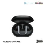 Haylou Mori Pro 43dB ANC With Ultra-low latency TWS with BT5.4- Black