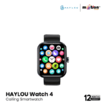Haylou Watch 4 1.93" TFT HD Display & GPS With BT Calling Smart Watch - Silver