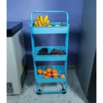 3 LAYER MULTIPURPOSE TROLLEY RACK - Image 3