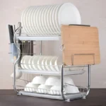 3 Layer Dish Drainer Rack - Image 2