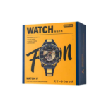Remax Watch 17 Bluetooth calling Smartwatch -(Black/Gold) - Image 2