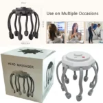 Electric Head Massager for Stress Relief, Scalp Massage, Physiotherapy Claw - Image 2