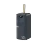 Remax RPP-117 Piloteer Series 50000mAh 27W Fast Charging Power Bank -Black Color