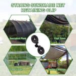 (100 pcs) Mulifunctional Sunshade Net Fixing Clip - Image 2
