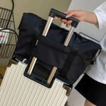 3 In 1 Large Capacity Foldable Travel Bag (black) - Image 3