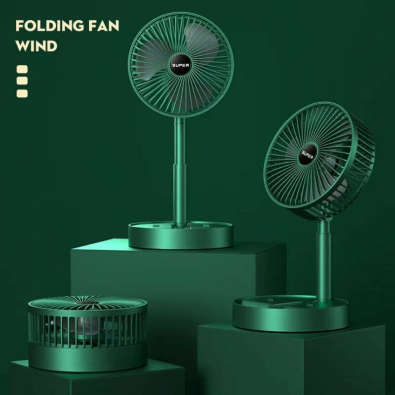 Chargable Usb Home Outdoor Camping Electric Fan - Image 3