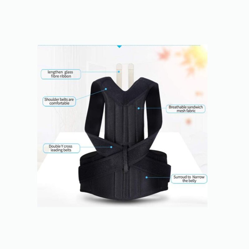 ADJUSTABLE POSTURE ব্যাক সাপোর্ট (UNISEX) - Image 3