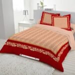 Double king Size Cotton Bed Sheet Set