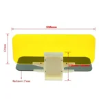 2 In 1 Car Anti Glare Day And Night Sun visor Mirrors - Image 3
