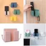 4pcs phone charging bracket wall mounted holder - Image 2
