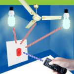 Electric remote control switch