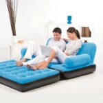 2 in 1 air sofa with pumper - Image 3