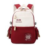 Schoolbags, College Cute Large-Capacity Backpacks, Simple Casual Backpacks(Red)