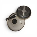 Aluminium frypen with glass lid inducation Bottom 24 cm - Image 2