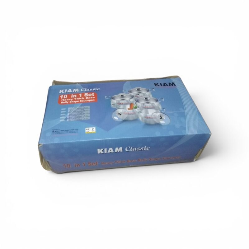 kiam classic 10 in 1 set heavy thik base 10 in1 set inducation Bottom ( Non IB) - Image 2