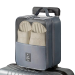 Waterproof Shoe Bags for Travel Bag for Packing Portable Shoe Cubes (Grey)