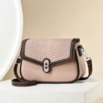 Small Handbags PU Leather High Quality Shoulder Bags for Lady Fashion(Khaki)