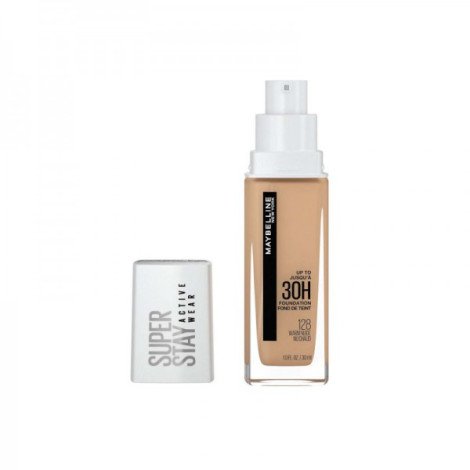 Maybelline Super Stay Active Wear Foundation 30H - 128 Warm Nude - Image 1