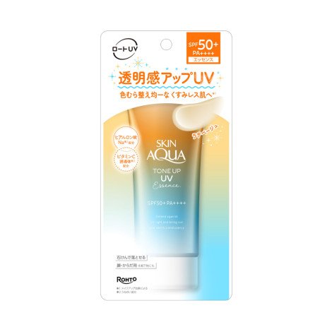 Rohto Skin Aqua Tone Up UV Essence Spf 50+ PA++++ 80g - Image 1