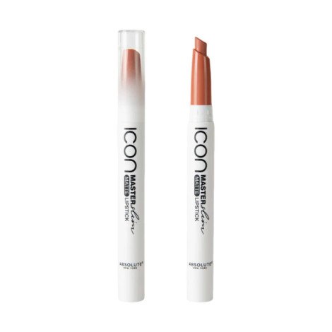 Absolute New York Icon Master Slim Matte Lipstick - MLSS12 Coral Beige - Image 1