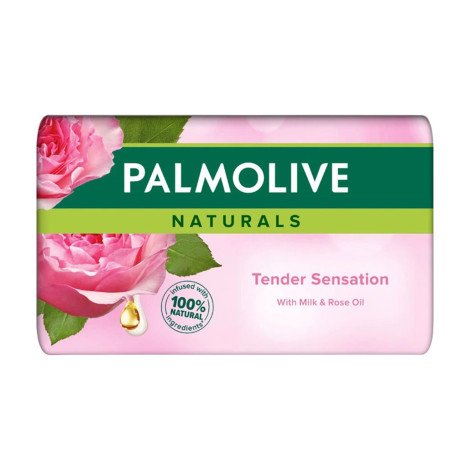 Palmolive Naturals Tender Sensation Soap With Milk And Rose Oil 150g - Image 1