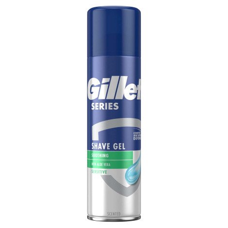 Gillette Series Aloe Vera Soothing Sensitive Shave Gel 200ml - Image 1