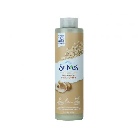 St.Ives Oatmeal & Shea Butter Soothing Body Wash 650ml - Image 1