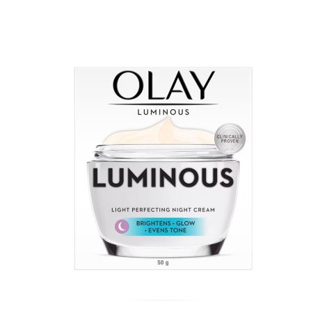 Olay Luminous Light Perfecting Night Cream 50g - Image 1