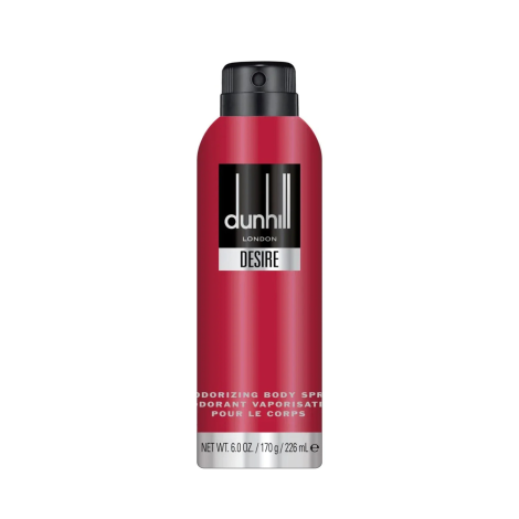 Dunhill Desire Red Deodorizing Body Spray 226ml - Image 1