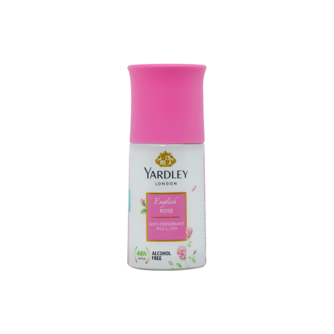 Yardley English Rose Anti Perspirant Roll-on 50ml - Image 1