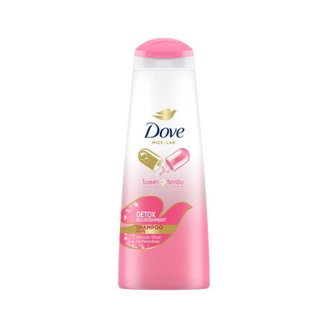 Dove Micellar + Vitamin Detox Nourishment Shampoo 330ml - Image 1