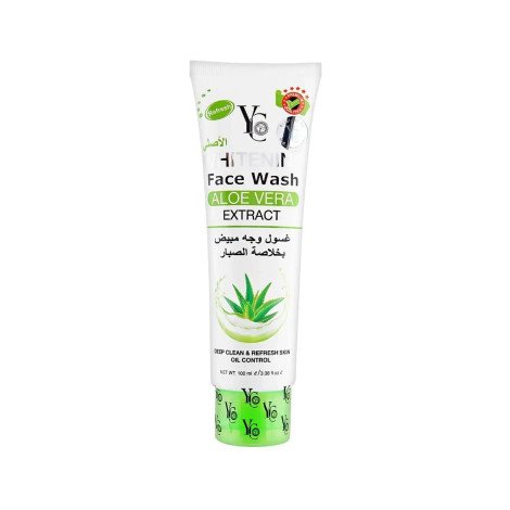 YC Whitening Aloe Vera extract face wash 100ml - Image 1