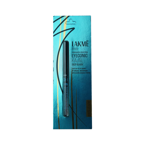 Lakme 9To5 Eyeconic Kajal - Deep Black - Image 1