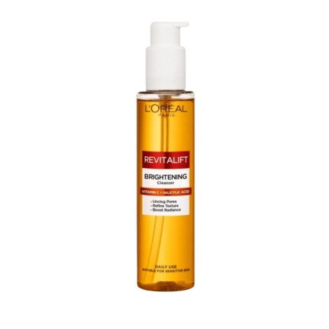 L'Oreal Revitalift Vitamin C + Salicylic Acid Brightening Cleanser 150ml - Image 1