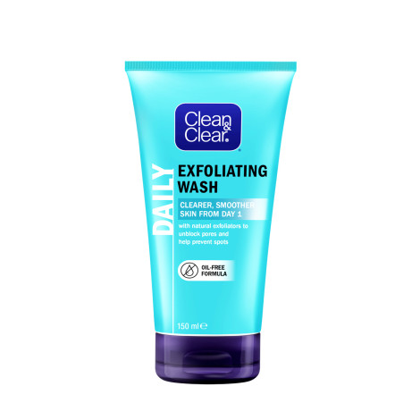 Clean & Clear Exfoliating Daily Wash 150ml - Image 1