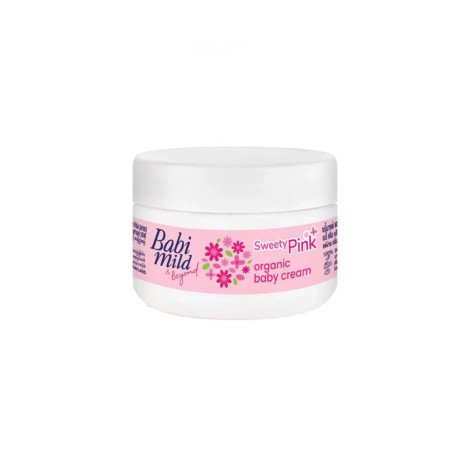 Babi Mild Sweety Pink Organic Baby Cream 50g - Image 1