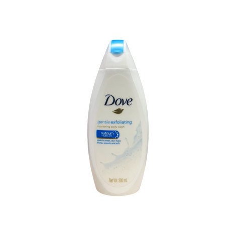 Dove Gentle Exfoliating Nourishing Body Wash 200ml - Image 1