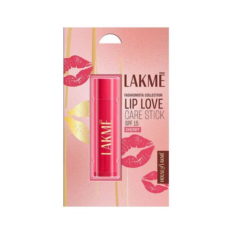 Lakme Lip Love Care Stick SPF15 Cherry 4.5gm - Image 1