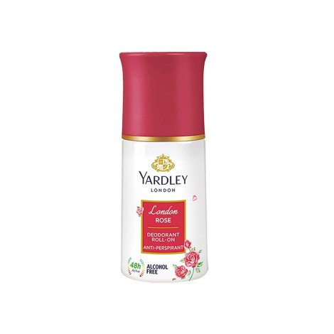 Yardley London Rose Anti-Perspirant Roll-On 50ml - Image 1