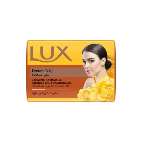 Lux Dream Delight Jasmine Sambac & Orange Oil Fragrance Soap 165g - Image 1
