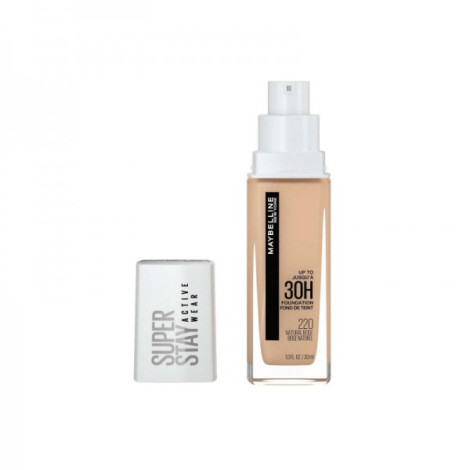 Maybelline Super Stay Active Wear Foundation 30H- 220 Natural Beige - Image 1