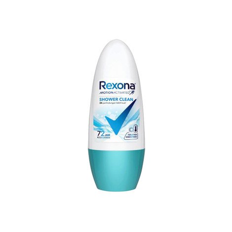 Rexona Motion Activated Shower Clean Roll On 45ml - Image 1
