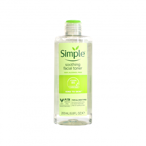 Simple Kind to Skin Soothing Facial Toner 200ml - Image 1