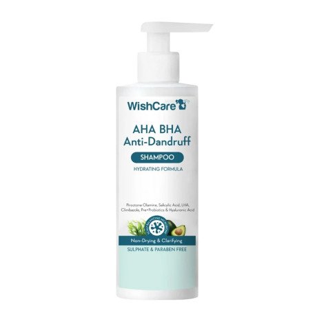Wishcare AHA BHA Anti-Dandruff Shampoo 250ml - Image 1
