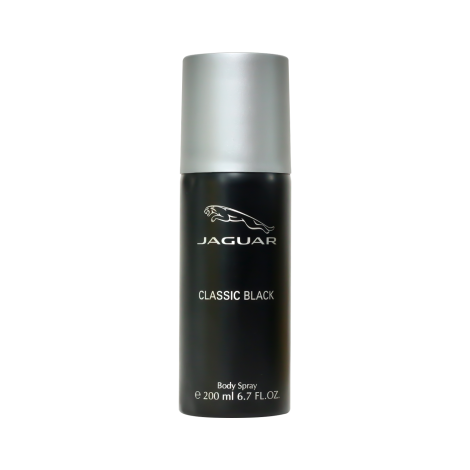 Jaguar Classic Black Body Spray 200ml - Image 1
