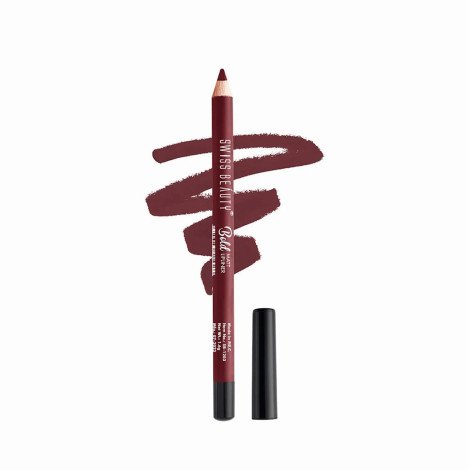 Swiss Beauty Bold Matte LipLiner - 09 Burgundy - Image 1