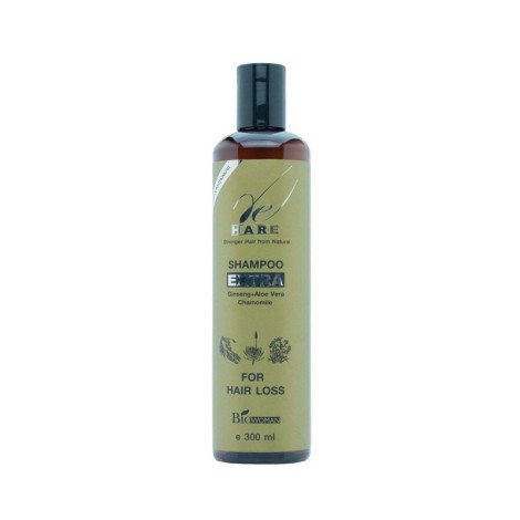 Biowomen Extra Ginseng Plus Aloe Vera Chamomile Shampoo For Hair Loss 300ml - Image 1